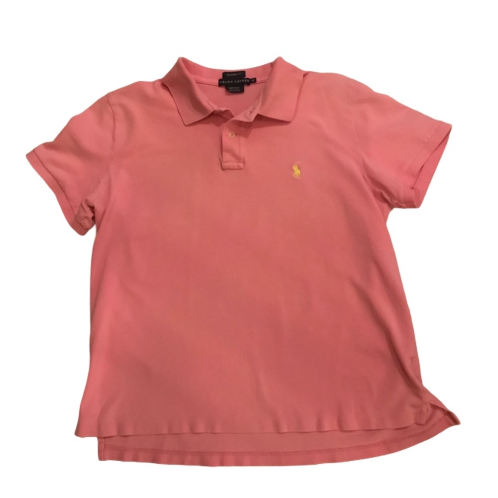 Ralph Lauren Classic Fit Polo Pink Extra Large